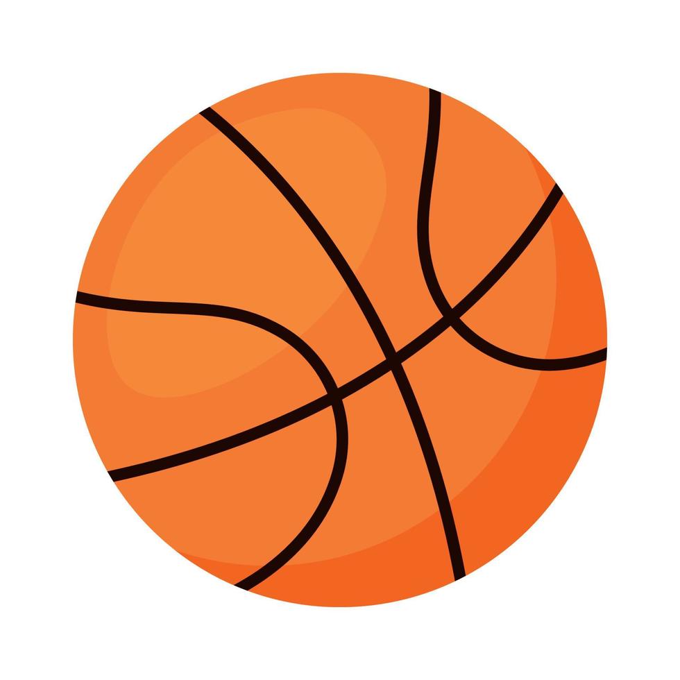 Clipart picture of a basketball